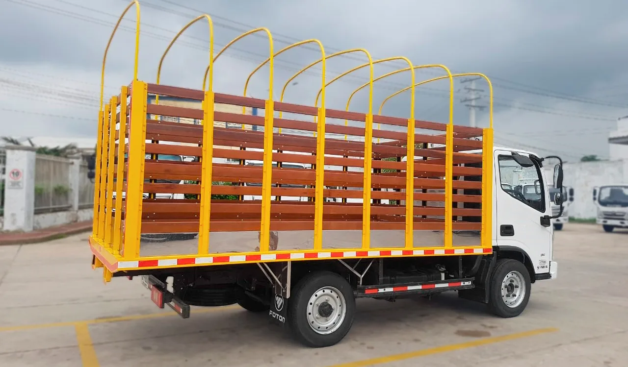 Estaca mixta en madera para operación agroindustrial